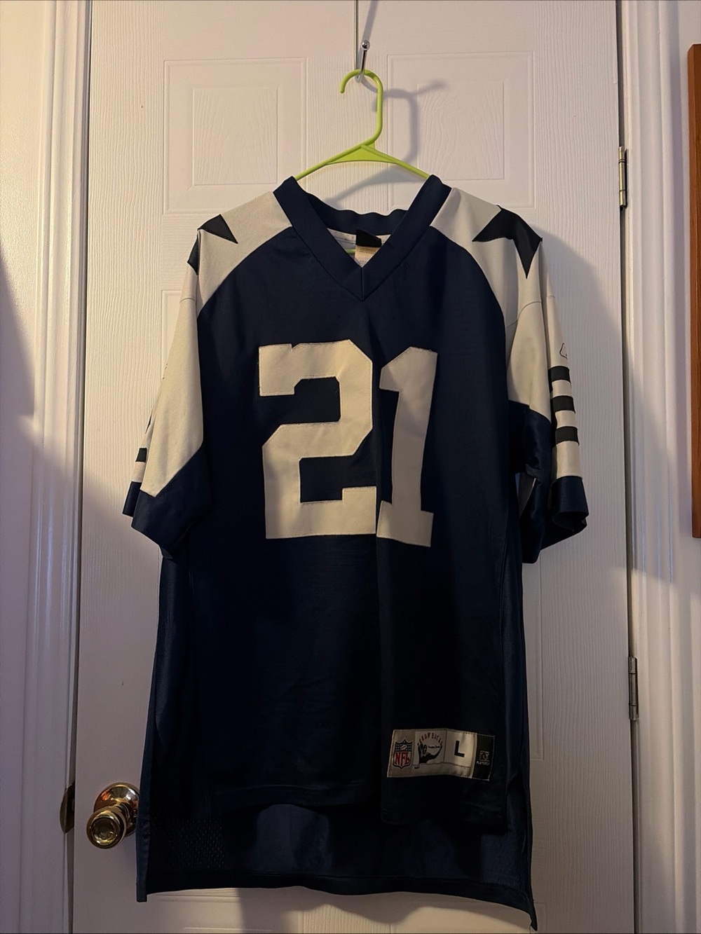 Reebok NFL Gridiron Classic J. Jones 21 Throwback Vintage Jersey Size L